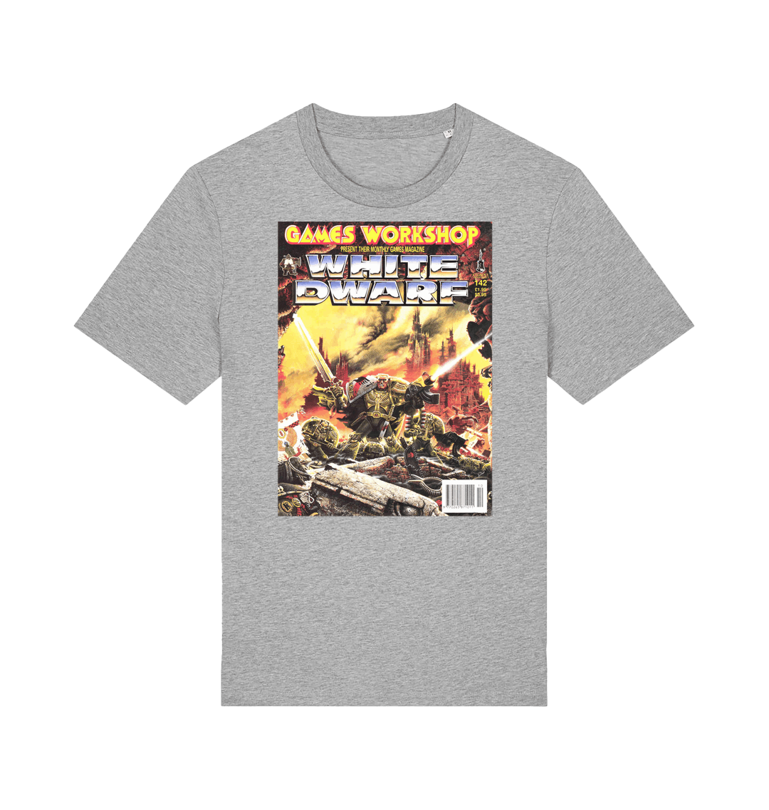 Heather Grey Printed T-shirt Front